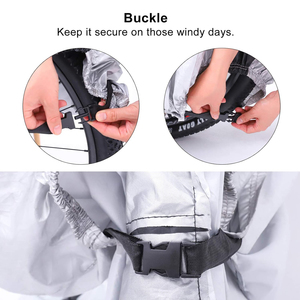 Cubierta impermeable de alta calidad para bicicleta al aire libre, polvo, lluvia, protección solar, cubierta de lluvia para bicicleta con agujeros de bloqueo para bicicleta de carretera <span class=keywords><strong>MTB</strong></span> - Product Image 3