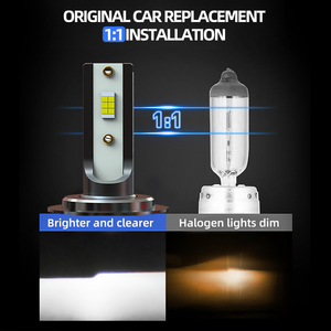 Đèn Pha Led Xe Hơi Quảng Châu Dòng V8 9005 Chống Nước 120W Đèn Pha Led Logo Tùy Chỉnh Đèn Pha Led Luminex - Product Image 2