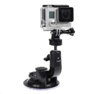 Soporte de cámara de acción para parabrisas de coche, montaje de ventosa para GoPro Hero 10 8 7 6 5 4 3 Sony Yi 2 Insta360 One X Dji Osmo Pocket