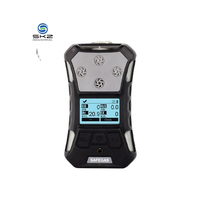 Bombeo 4 en 1 Detector de gas CH4 LEL CO H2S O2 Detector de gas múltiple Uso industrial y de laboratorio portátil Safegas
