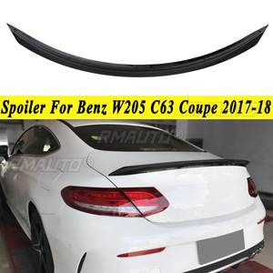 สปอยเลอร์หลังสีดำเงา ABS สำหรับ Mercedes-Benz W205 C63 รุ่น Coupe 2 ประตู ปี 2017-2018 - Product Image 1