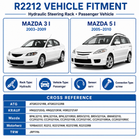 Rak Kemudi Hidrolik FUCHI LHD untuk Mazda 3 BK Saloon 2003-2009 OE BP4L-32-110 BP6L-32-110 Rakitan Gear Kemudi