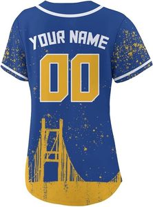 เสื้อเบสบอลผู้ใหญ่แบบเปล่าที่ปรับแต่งได้ พร้อมชื่อ โลโก้ หมายเลขทีม ระบายเหงื่อได้ดี แห้งเร็ว 100% ซับลิเมชั่น - Product Image 4