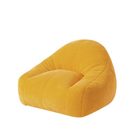 Canapé simple en tissu minimaliste, doux et compressé, avec ottoman, canapé-lit en mousse compressée en boîte – Vente en gros à prix abordable