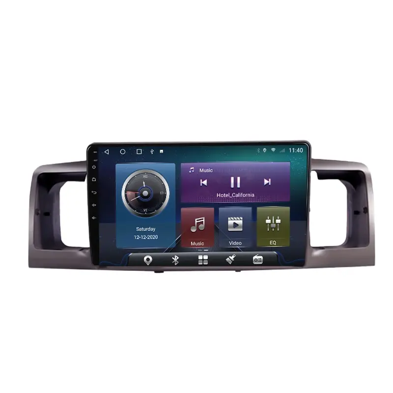 GRANDnavi Stereo Mobil Universal, Pemutar Radio Mobil Multimedia Double Din 9 Inci Android 2013-2019