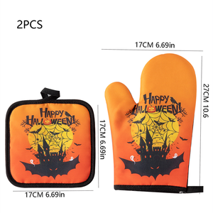 Gants de cuisine professionnels ultra-résistants à la chaleur et ignifuges <span class=keywords><strong>pour</strong></span> fours à <span class=keywords><strong>pizza</strong></span> et grilles de qualité commerciale - Product Image 3