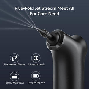Nettoyeur d'oreilles électrique portable, irrigateur pour l'élimination du cérumen, outil de nettoyage d'oreilles sûr, dispositif de lavage doux pour les oreilles, pour usage personnel - Product Image 5
