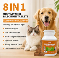 Pevet - Échantillon à 0,99 $ - Friandises multifonctionnelles 8-en-1 pour animaux de compagnie - Complément alimentaire pour la santé de la peau et des articulations - Marque privée pour chiens