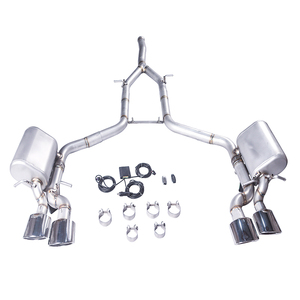 Système d'échappement Catback de haute qualité pour <span class=keywords><strong>Mercedes</strong></span>-Benz Classe C 2008-2014 C180 C200 W204 2.0T, avec quatre sorties d'échappement assorties, effet <span class=keywords><strong>C63</strong></span> - Product Image 6