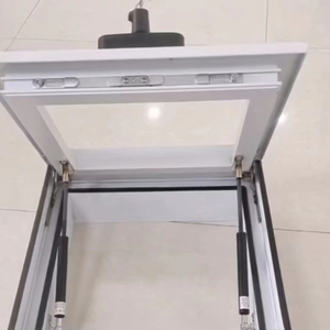 Hiện Đại Hợp kim nhôm khung nhà bếp mái cửa sổ louver có thể thu vào Skylight không thấm nước dọc Mở thiết kế đồ họa - Product Image 1