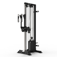 Titanium W1702A Appareil de musculation mural multifonction à poulies simples et croisées pour l'entraînement de la poitrine et la musculation
