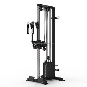 Titanium W1702A Appareil de musculation mural multifonction à poulies simples et croisées pour l'entraînement de la poitrine et la musculation - Product Image 2