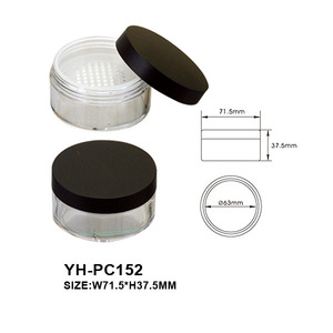 Frasco vacío de maquillaje en polvo suelto, envase cosmético, 30g - Product Image 2