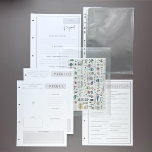 Journal de grossesse bosse à la naissance livre de mémoire hebdomadaire Tracker journal de maternité <span class=keywords><strong>album</strong></span> souvenir pour les femmes enceintes - Product Image 5