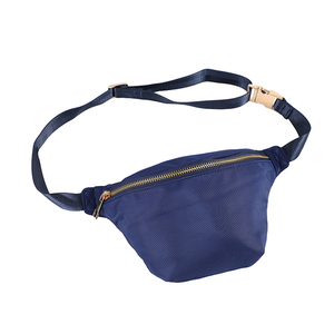 Sac banane unisexe classique en nylon OEM/ODM, forme carrée, fermeture éclair, étanche, pour voyage et usage quotidien en extérieur, 28x7x18 cm - Product Image 4