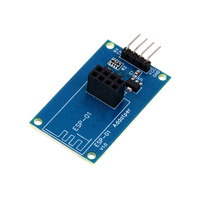 ESP8266 ESP-01 ESP01 Modul WIFI Nirkabel Serial Papan Adaptor Penerima Transceiver 3.3V 5V Adaptor PCB