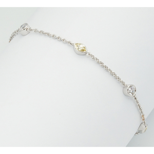 Sofisticada Pulsera de Oro Sólido de 9K/14K/18K con Múltiples Piedras Preciosas y Diamantes de Laboratorio de Colores para un Lujo Diario - Product Image 4