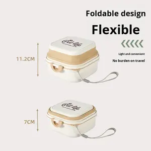 Ciotola per Cani Grande da Esterno a Doppio Strato in PP+TPR, Ciotola Portatile per Cibo e Acqua per Animali Domestici - Product Image 4