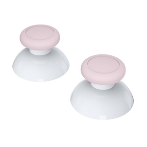 EXtremeRate - Palancas de Mando Analógicas de Repuesto en Rosa y Blanco, Joysticks 3D para el Control Pro de Nintendo Switch - Product Image 2
