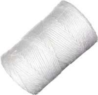 Ficelle en polypropylène blanc PP de 1 kg, durable, pour l'agriculture, l'emballage commercial, les cordes de ligature et le paillage