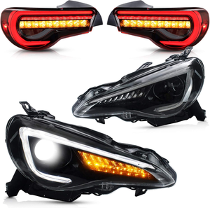 Feux avant et arrière <span class=keywords><strong>LED</strong></span> VLAND pour Toyota 86 2012-2020, Subaru BRZ 2013-2019 et Scion FR-S 2013-2016 1ère génération (Prêts à être expédiés) - Product Image 1