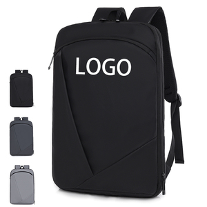 Zaini per laptop espandibili ultra sottili da viaggio all'ingrosso con logo personalizzato nuova borsa per computer impermeabile resistente per studenti - Product Image 1