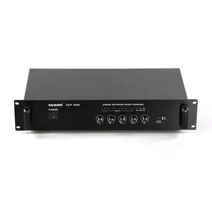 Upgrade Cabinet Broadcaster Remote Öffentliche Adresse Audio verstärker IP-Netzwerk PA Terminal Box Amp