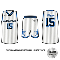 Maillot de basket-ball personnalisé, uniforme imprimé par sublimation, respirant, anti-humidité, séchage rapide, sans manches, col en V, polyester, classique