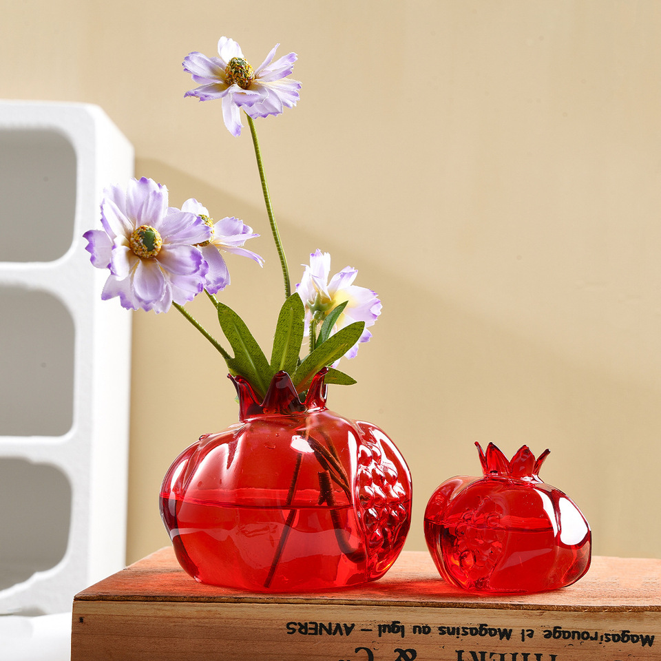 High Quality Finest Price Flower Vase Cheap Wholesale Vases For Decoration Pomegranate Vase