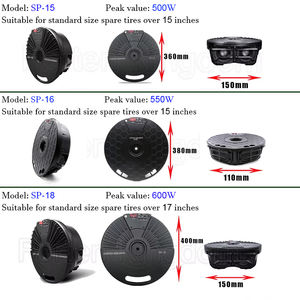 <span class=keywords><strong>Subwoofer</strong></span> universel de 15 pouces pour voitures, amplificateur de basses <span class=keywords><strong>audio</strong></span> pour voiture, haut-parleur extérieur, électronique automobile, subwoofers pour roue de secours - Product Image 5