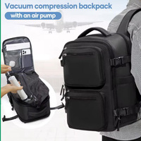 Sac de rangement sous vide portable et léger pour vêtements, idéal pour le camping, la randonnée et l'escalade
