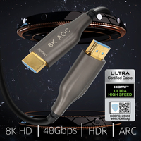 Zong Kabel Groothandel Aanpassing Multimedia 8K Actieve Optische Vezelkabel met PVC-ommanteling voor Monitor en DVD-speler