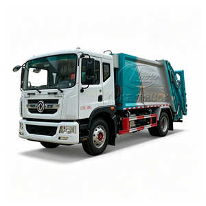 Promotion : Camion Compacteur de Déchets Dongfeng D9 avec Châssis, Capacité 12m³, Mécanisme de Levage de Benne à Bras Articulé, Camion d'Assainissement Hydraulique - Product Image 2