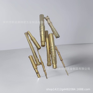 ขั้วต่อไฟฟ้าความแม่นยำสูง XSL-213 ทองเหลืองชุบทอง สำหรับการใช้งานทางการบิน การแพทย์ และอุตสาหกรรม - Product Image 4
