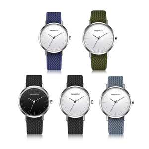 Montre à quartz simple et tendance Rebirth New Trend, montre <span class=keywords><strong>de</strong></span> <span class=keywords><strong>luxe</strong></span> pour couple, couleurs contrastées, originale, en solde, liquidation, logo personnalisé - Product Image 6