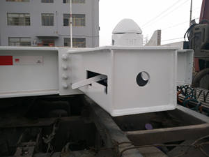 ליולי 40-45 ft מיכל חצי טריילר חצי טריילר תלת-ציר שלדים עם מנעולים טוויסט מותג סין לשוק הפיליפיני - Product Image 2