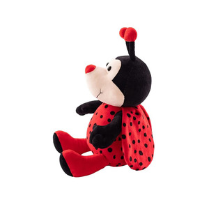 B221 mariquita de peluche animales de peluche Super suave insecto mariquita juguetes de peluche escarabajo peluches alas de animales muñeca juguete escarabajo señora insecto - Product Image 4