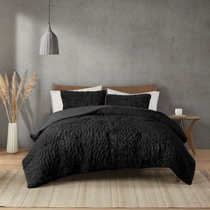 DB Ruched Fur Down Alternative Couette Set Quilts pour le confort et la chaleur - Product Image 4