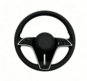 Volant de voiture en cuir véritable de haute qualité, personnalisé, très demandé, pour Benz <span class=keywords><strong>Maybach</strong></span> W223 V223 W206 S206 W214 X254 C254 C236Z223 - Product Image 1