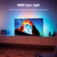 Tira de Luces LED Joystar, Iluminación de Fondo para TV, Decoración del Hogar, RGB Sincronizada con la Pantalla
