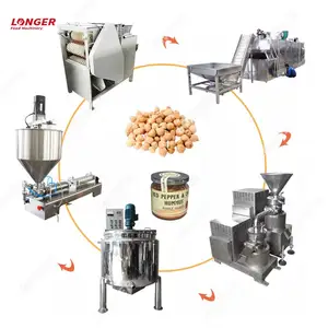 Máquina de fabricación de humus Industrial de alta calidad, aprobada por la CE