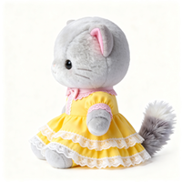 Peluche en gros, jouet en peluche mignon, peluche chat douce pour enfants, peluche personnalisée