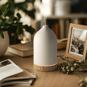 Lớn 200ml Tabletop gốm thơm khuếch tán với tiếng ồn trắng văn phòng nhà tạo độ ẩm điện nguồn cho hộ gia đình sử dụng - Product Image 6