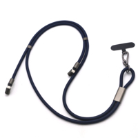 Cable de Carga Rápida de 60W, Alta Calidad, Trenzado de Nailon, Conductor de Cobre Puro, Longitud Ajustable, Correa Antipérdida para Teléfono Móvil