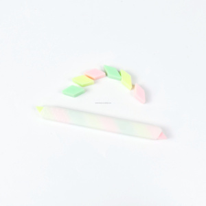 Stylo gomme <span class=keywords><strong>Kawaii</strong></span> à dégradé pastel avec recharge, gomme en caoutchouc recyclé souple pour étudiants et fournitures de bureau - Product Image 5