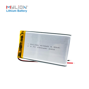 Mylion แบตเตอรี่ลิเธียมโพลิเมอร์<span class=keywords><strong>604050</strong></span> Lipo ขนาด3.7V 1500mAh พร้อมขั้วต่อสาย JST สำหรับลำโพงและอุปกรณ์ไร้สาย - Product Image 1