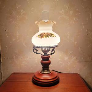 Lampe <span class=keywords><strong>de</strong></span> bureau unique européenne en bois massif <span class=keywords><strong>salon</strong></span> chevet étude vieux Shanghai <span class=keywords><strong>jardin</strong></span> américain rétro rétro simple - Product Image 2