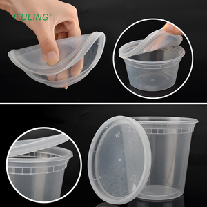 Fuling-taza de sopa sin BPA con tapas, contenedor de plástico para almacenamiento de alimentos, 32oz, 24oz, 16oz, 12oz, 8oz - Product Image 4