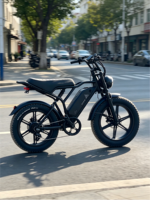Vélo de montagne électrique pour adultes Affichage numérique 7 vitesses Cadre en acier Freins à disque Moteur sans balais 250W Batterie au lithium Autonomie 50-60 km