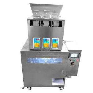 Machine de remplissage et d'emballage de sachets à fermeture éclair pour biscuits, céréales, chocolats, bonbons, avec pesage, mini-machine monoposte verticale - Product Image 6